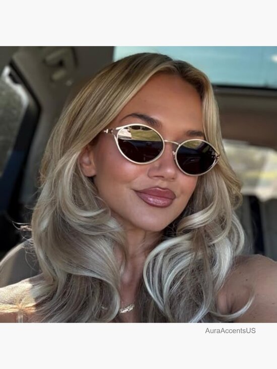 Oval Sunglasses with UV400 Polarized Protection for Women main image 6